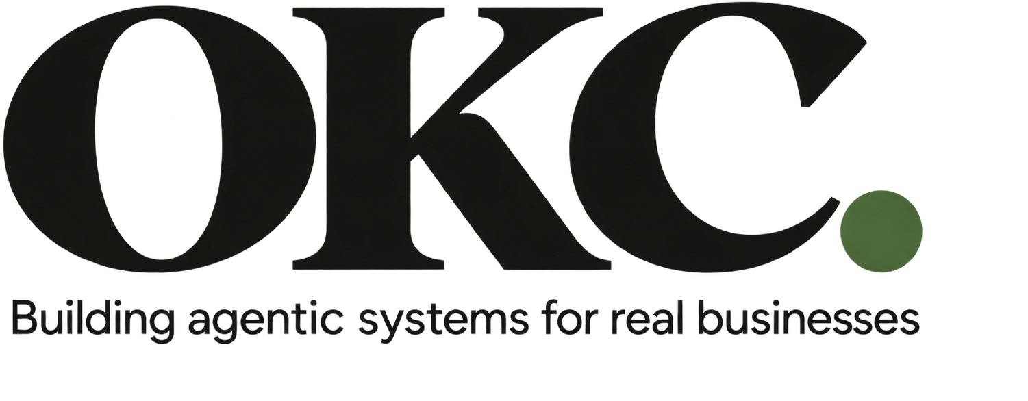 OKC. Building agentic systems for real businesses